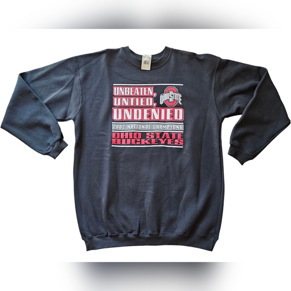 Other - VTG 2002 OSU Ohio State Buckeyes National Champions Adult Large Sweatshirt NWT
